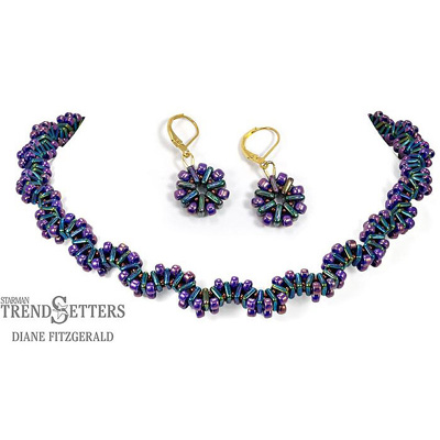 CMP2-ROLLER - Rollercoater Necklace & Earrings Pattern